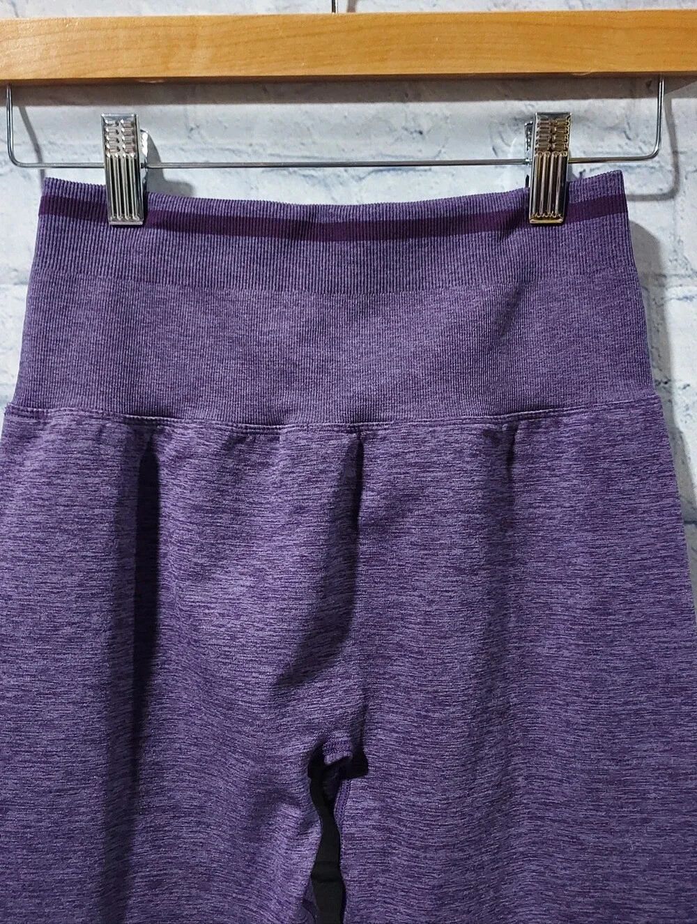 Buff Bunny Collection Women's Medium Purple Leggings Activewear Athleisure